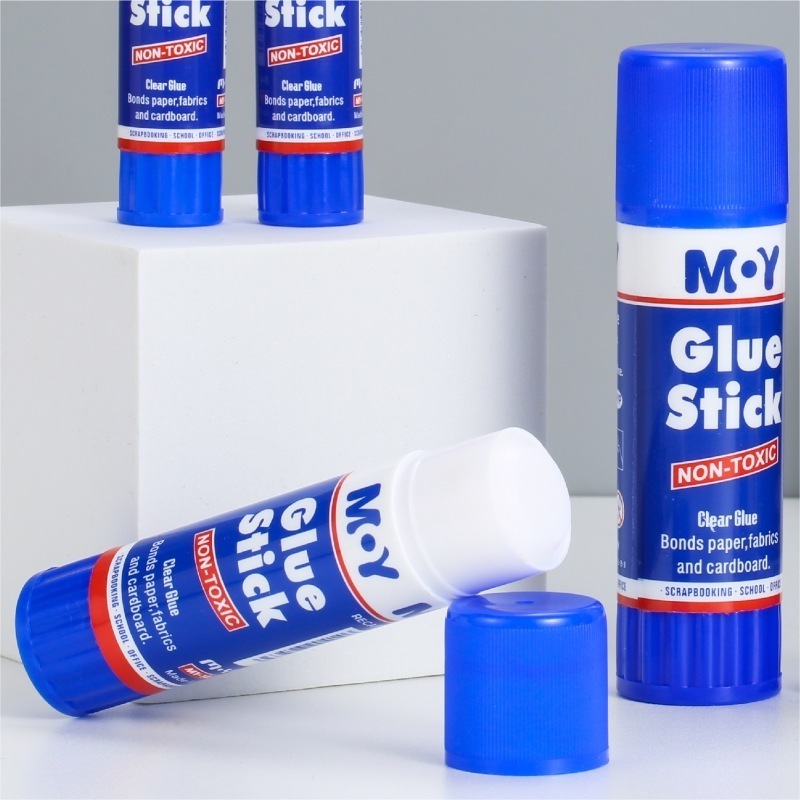 Factory Supply Custom brand Accept High Viscosity non toxic paper bonding PVA PVP Glue stick for school and Office