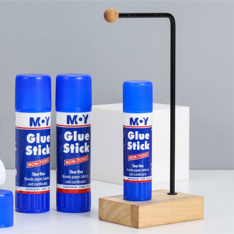 Factory Supply Custom brand Accept High Viscosity non toxic paper bonding PVA PVP Glue stick for school and Office