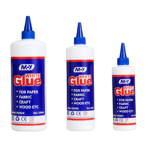 250G Promotional School Office High performance white glue adhesive fast strong flex bond super glue liquid