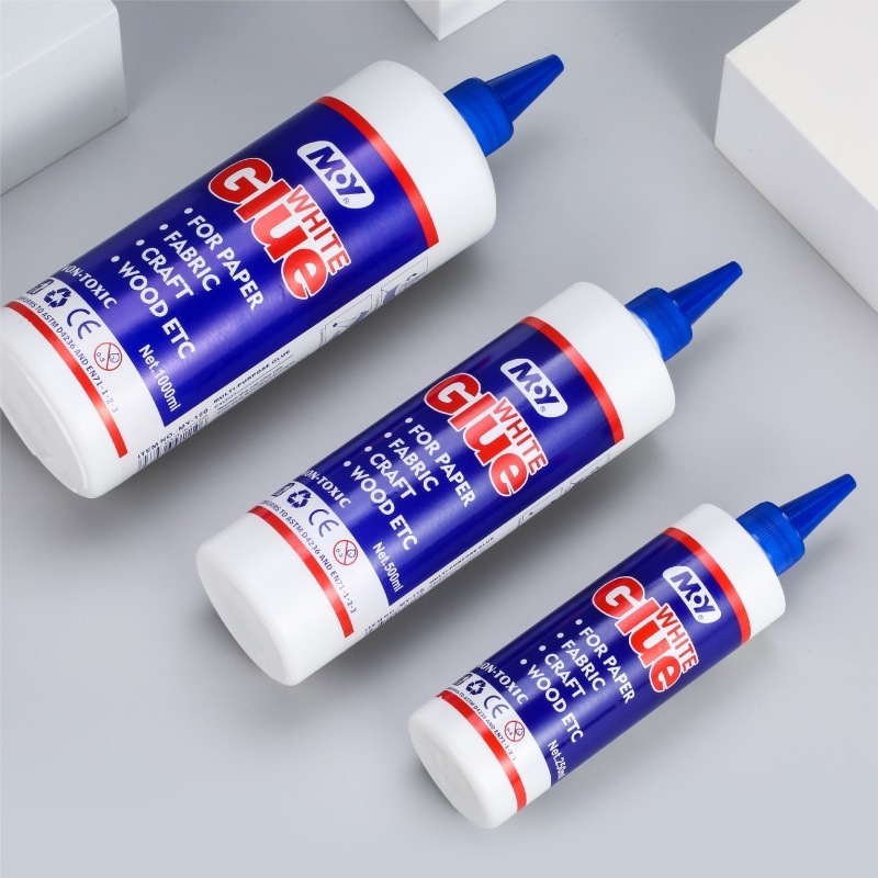 250G Promotional School Office High performance white glue adhesive fast strong flex bond super glue liquid