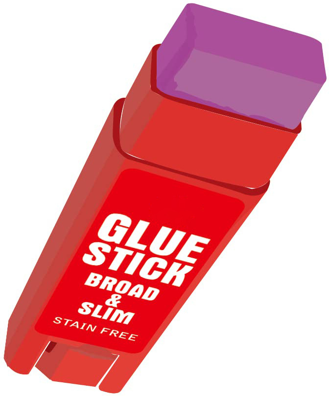 Custom Brand Logo Office Reposition Glue Washable 0.32oz 9G Sticks All Purpose Office School Non-Toxic Purple Glue Stick