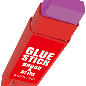 Custom Brand Logo Office Reposition Glue Washable 0.32oz 9G Sticks All Purpose Office School Non-Toxic Purple Glue Stick