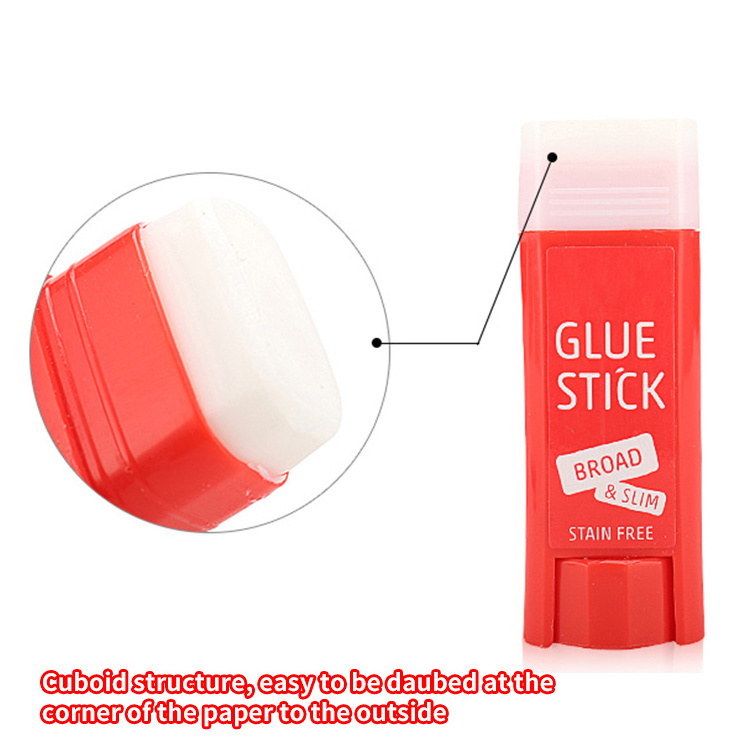 Custom Brand Logo Office Glue Washable 0.32oz 9g 18g 36g 40g Sticks All Purpose Office School White Glue Stick Stationery