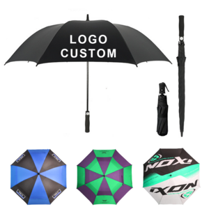 Personal umbrella Suppliers manufacturer umbrella large custom logo prints big luxury promotional custom branded golf umbrella