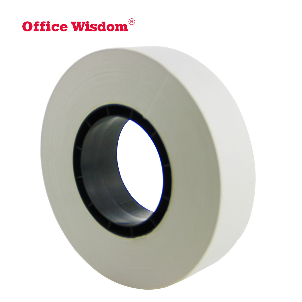 Bank money note paper tape Low temperature bank solutions bills money 30 mm white paper cash binding tapes