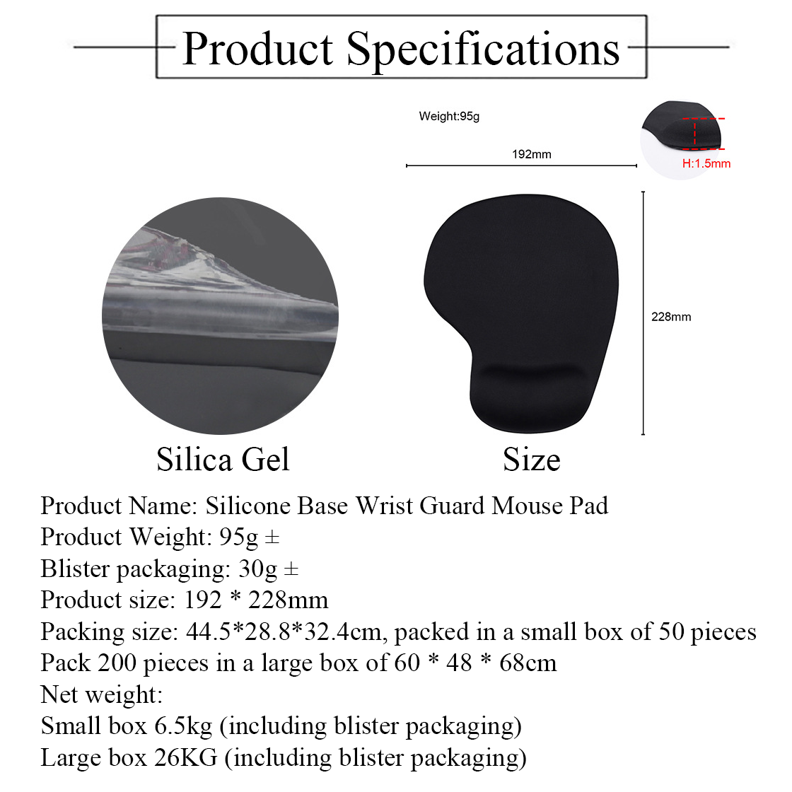 Wholesale Custom Design Mouse Pad With Promotion Logo Sublimation Blank Desk Rubber PVC Printing Logo Wrist Rest Eva Mousepad