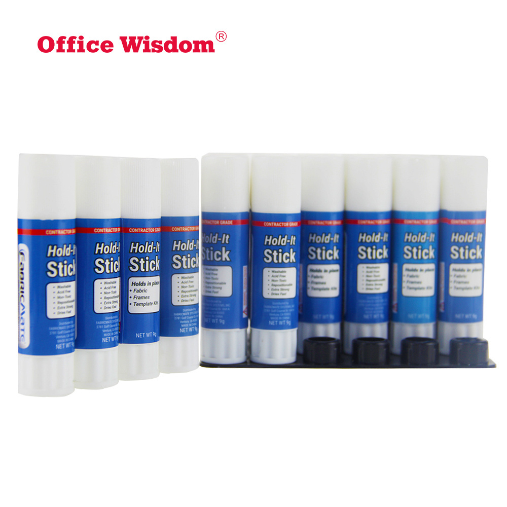 A large quantity of wholesale and retail customized spot durable office and school used GLUE STICK