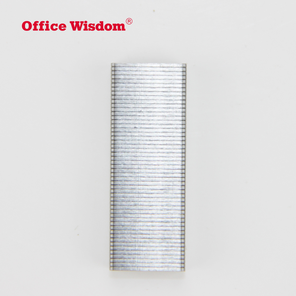 Office wisdom Existing large inventory low price supply metal stainless steel staple pins 24 6 staples