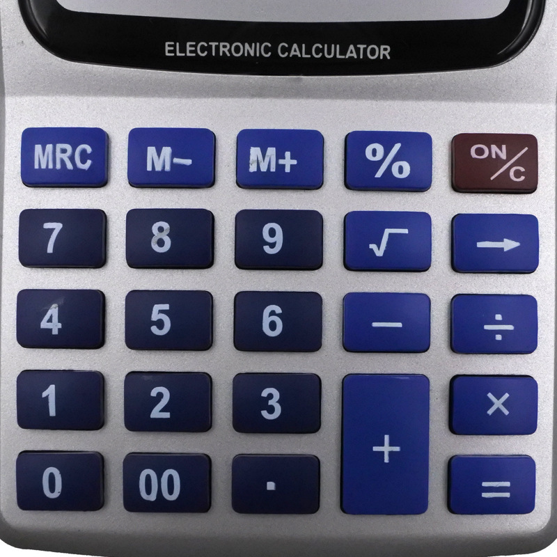 Office Calculator Desktop 12 digits calculator solar Electronic Calculator