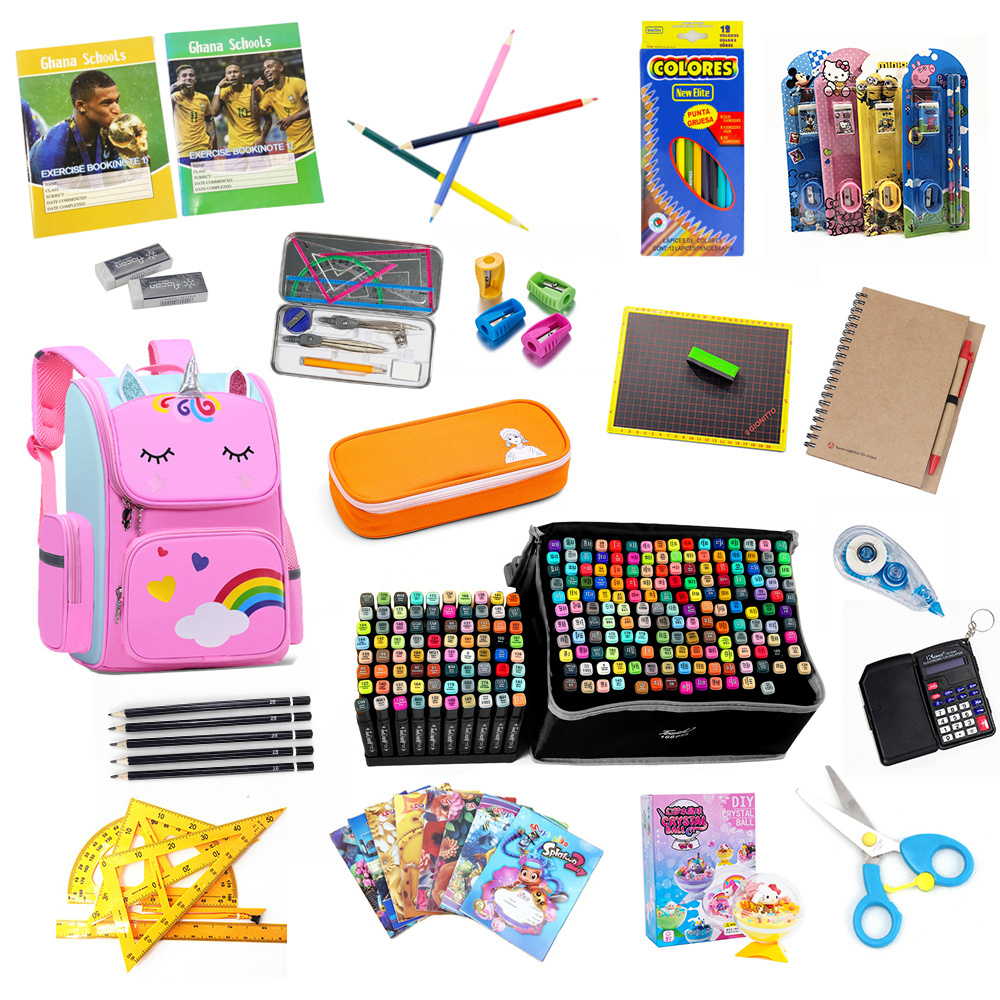 High Quality School Supplies Back To School Stationery Wholesale Office Stationery Set Kid stationery school supplies wholesale