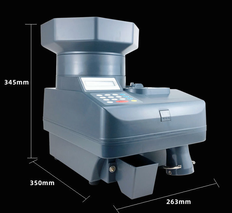 Automatic Fast Sort Mix Coins Counter Coin Sorter Professional Accurately High-Speed Electronic Coin Counting Machine