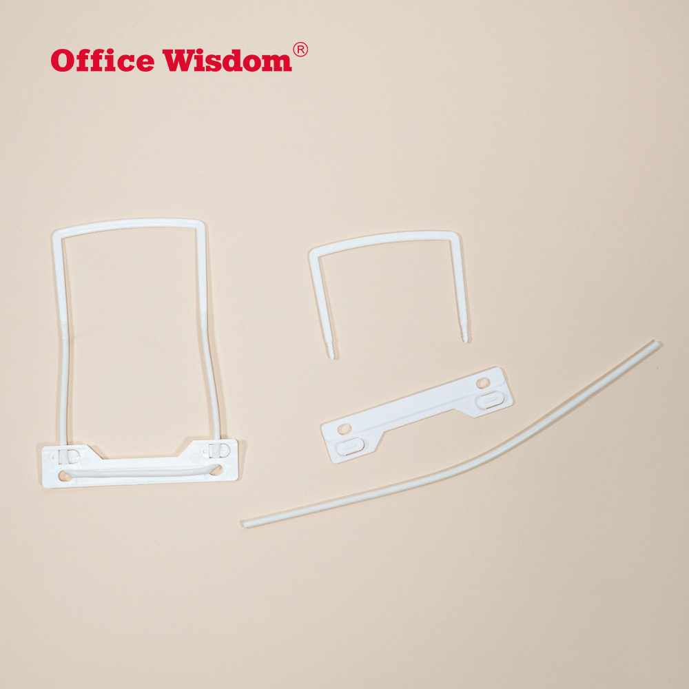 High Guality Medical File Folder Accessories U Shape Clip Non Adhesive Plastic U Clip Paper Fastener Binder Clip