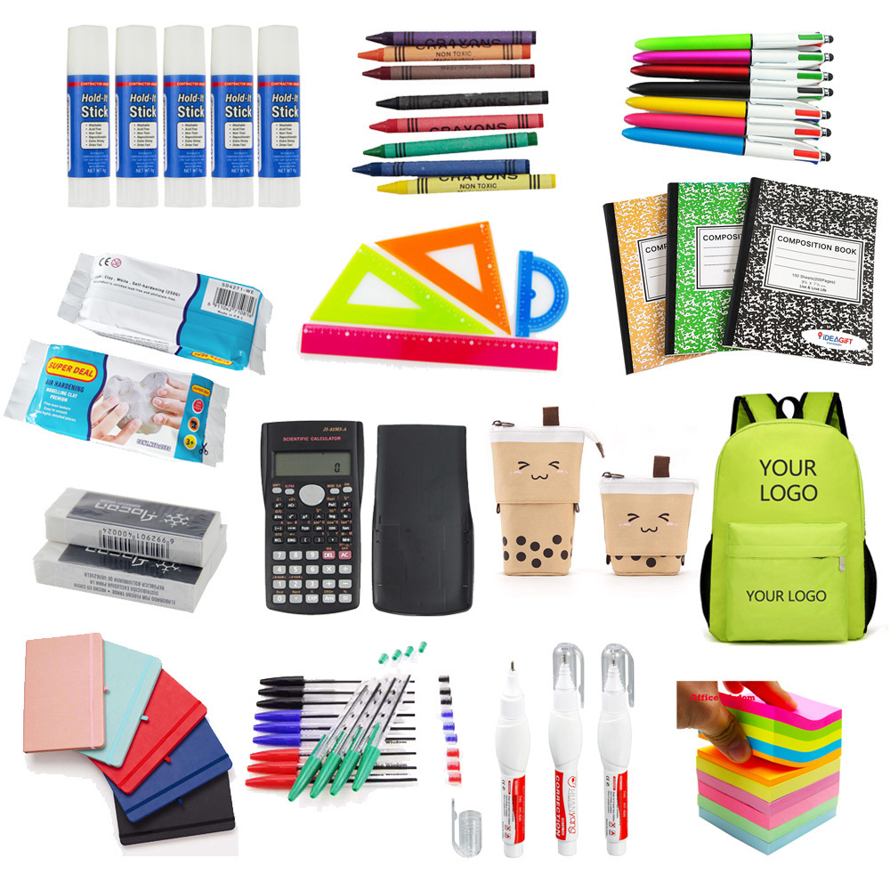 High Quality School Supplies Back To School Stationery Wholesale Office Stationery Set Kid stationery school supplies wholesale