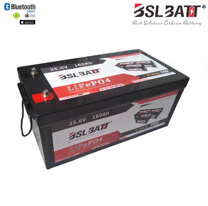 BSLBATT bateria de litio 24v 160ah lithium battery pack solar battery for street lights