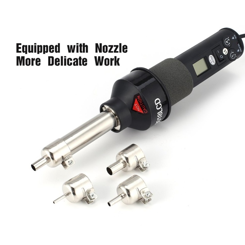 Hot air gun soldering iron high quality electric heating gun/ portable hot air gun/hot air blower for mobile repair