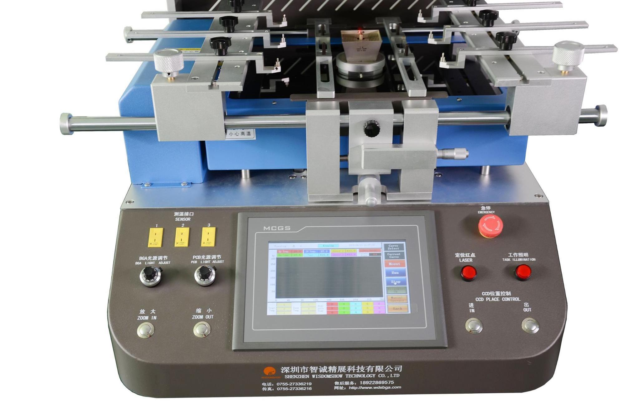 Promotion factory WDS-650 automatic BGA rework station all brand  motherboard repair equipment