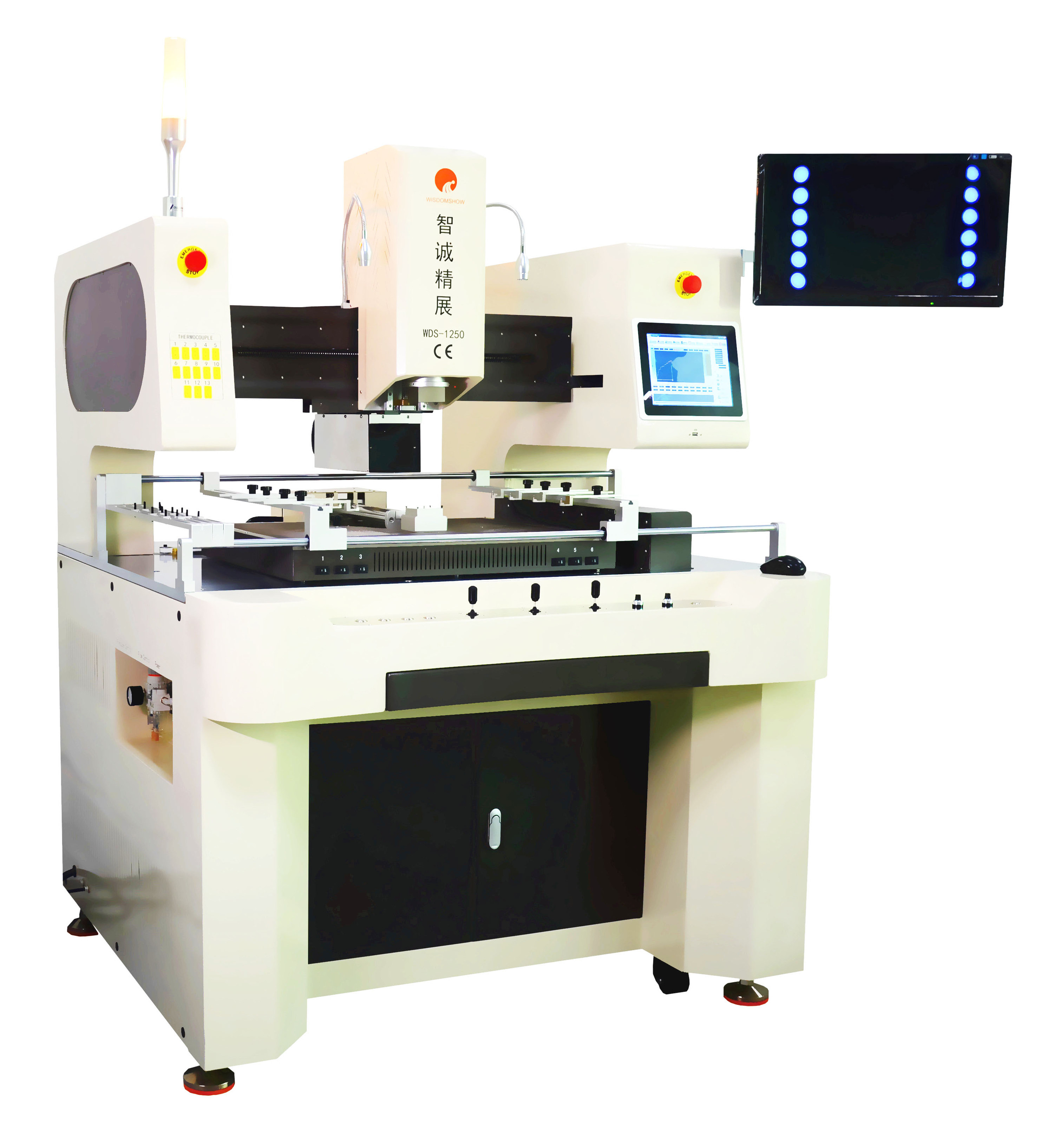 Infrared BGA Rework Station Reballing Machine with CCD Camera System for Motherboards Repairing automatic mobile phone repairing