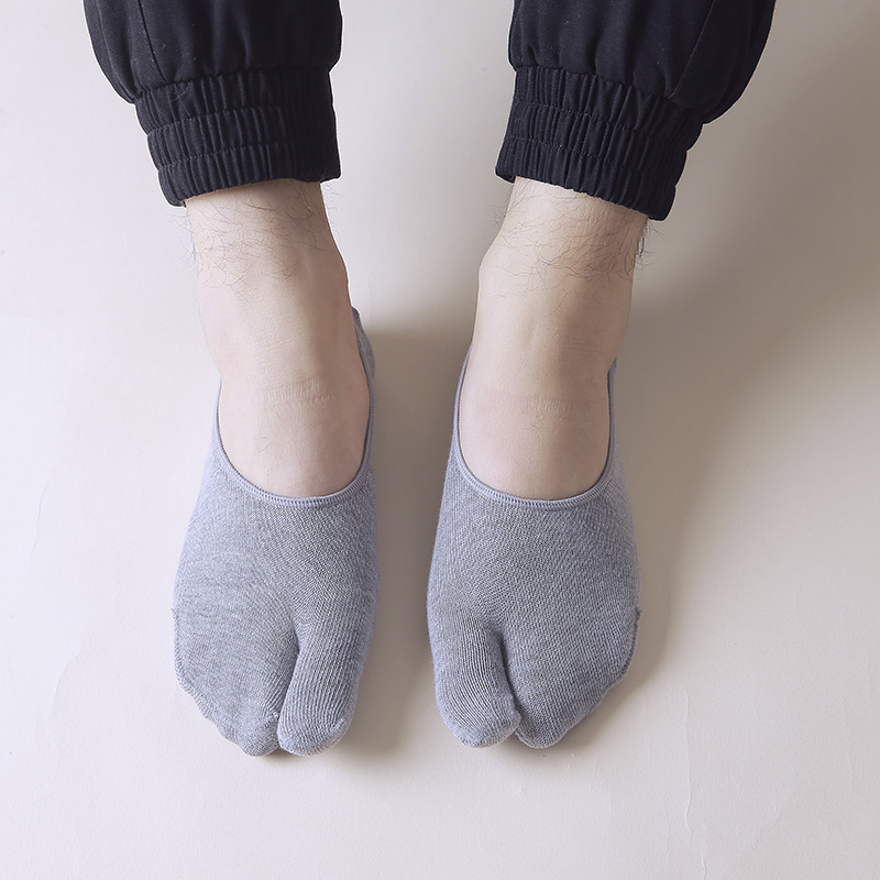 knit Japanese Flip Flop Split One Single Two Finger Toe Casual Tabi Style V-toe Big Toe Socks