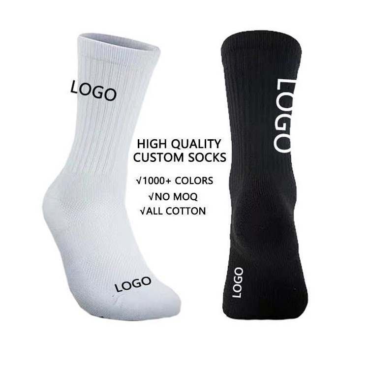 wholesale crew sneaker running sport white men badminton tennis socks