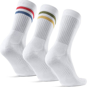 wholesale crew sneaker running sport white men badminton tennis socks