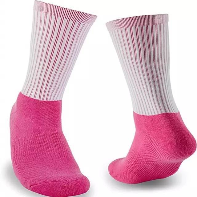 wholesale custom logo thick athletic crew 3D Print white polyester winter blank sublimation socks