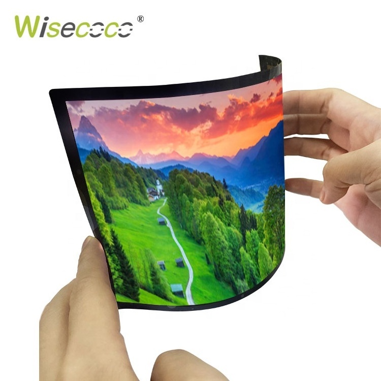 7.8 Inch Ultra Thin Rollable Amoled Flexible Touch Screen Soft Oled Flex Curved Ips Display Module Display