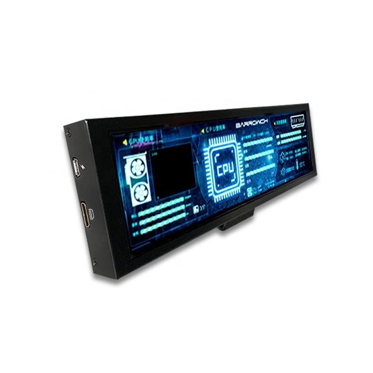 Aida64 8.8 Inch 1920x480 IPS LCD USB Laptop Expandable Screen Display ...