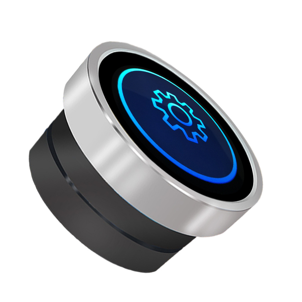 Wisecoco Round Lcd 1.6 Inch Rotary Switch Knob Round Screen Smart Home Display