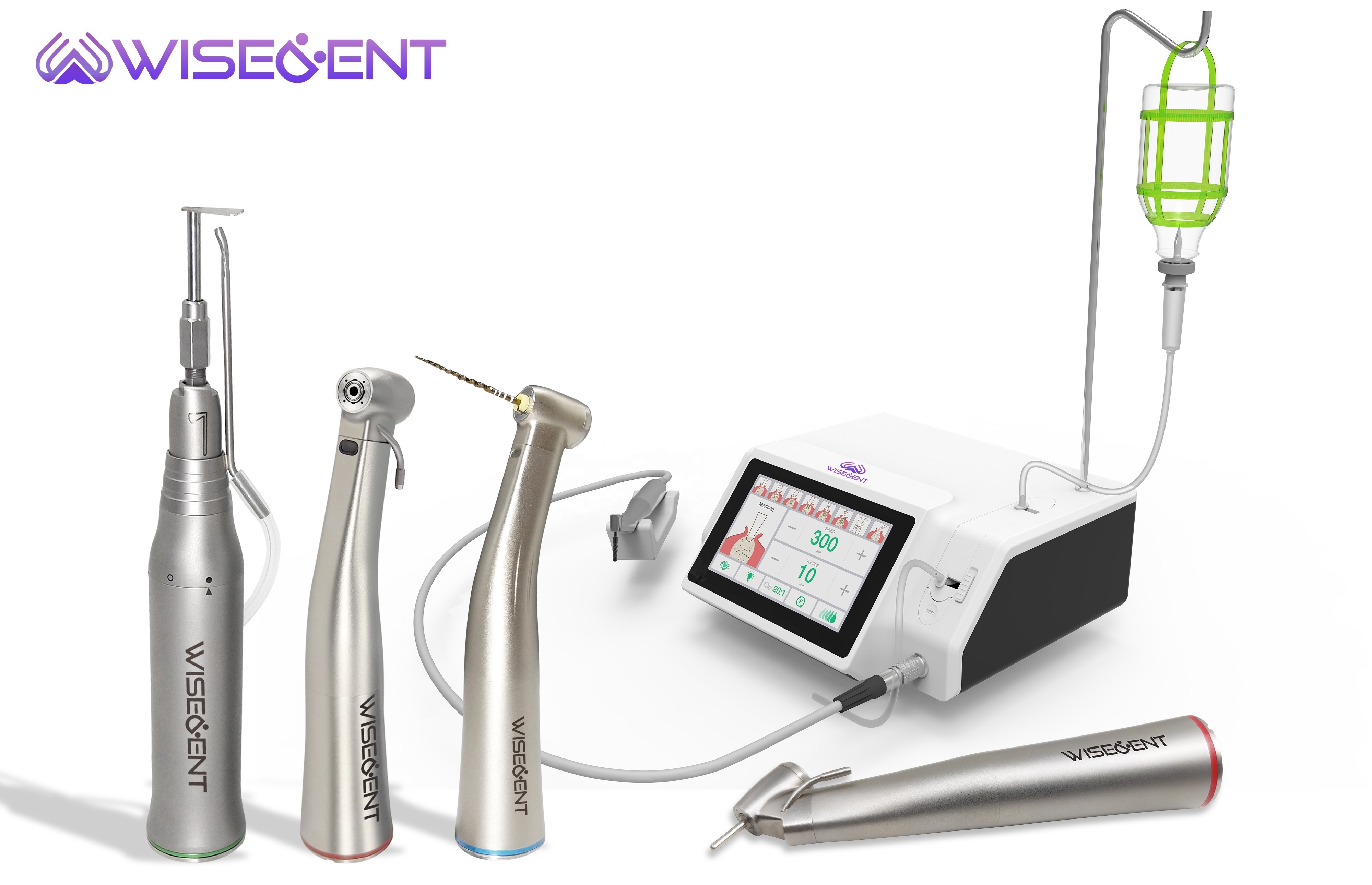 Dental Implant Dental Motor DE Implantes Dentales with 20:1 Fiber Optic Handpiece 3 In I Function