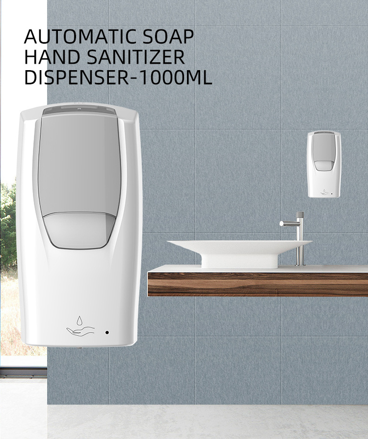 New Touchless Sensor Automatic Alcohol Gel Hand Sanitizer Liquid Soap Dispenser