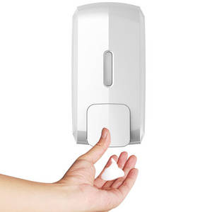 Hotel Kitchen 1000ML Wall Mounted Manual Liquid Alcohol Sanitizer Foam Hand Detergent Dispenser