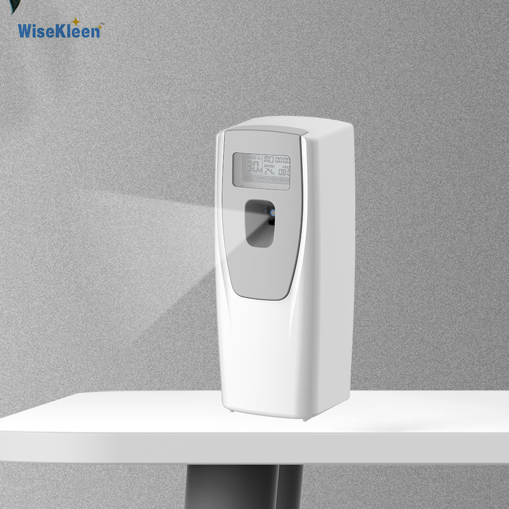 OEM Wall mounted mini room deodorizer machines automatic spray perfume aerosol dispenser for air fragrance LCD Factory Price