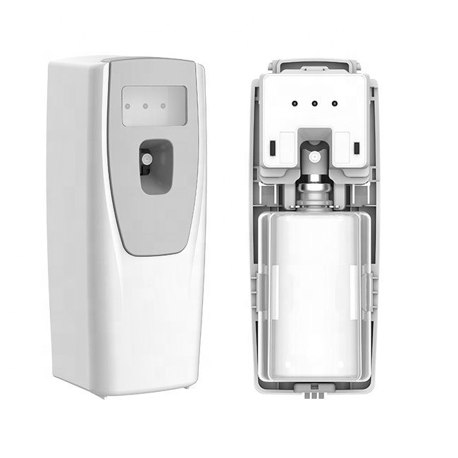 OEM Wall 300ml Automatic Non Aerosol Fragrance Dispenser Hotel Smart Liquid Perfume LED Refill Spray Air Freshener Dispenser