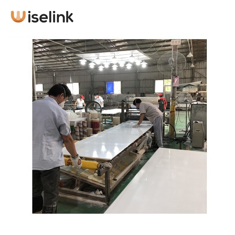 Artificial Stone 100% Pure Resin Polymer wiselink Coriany Acrylic raw materials Monerte artificial stone Solid Surface Sheets