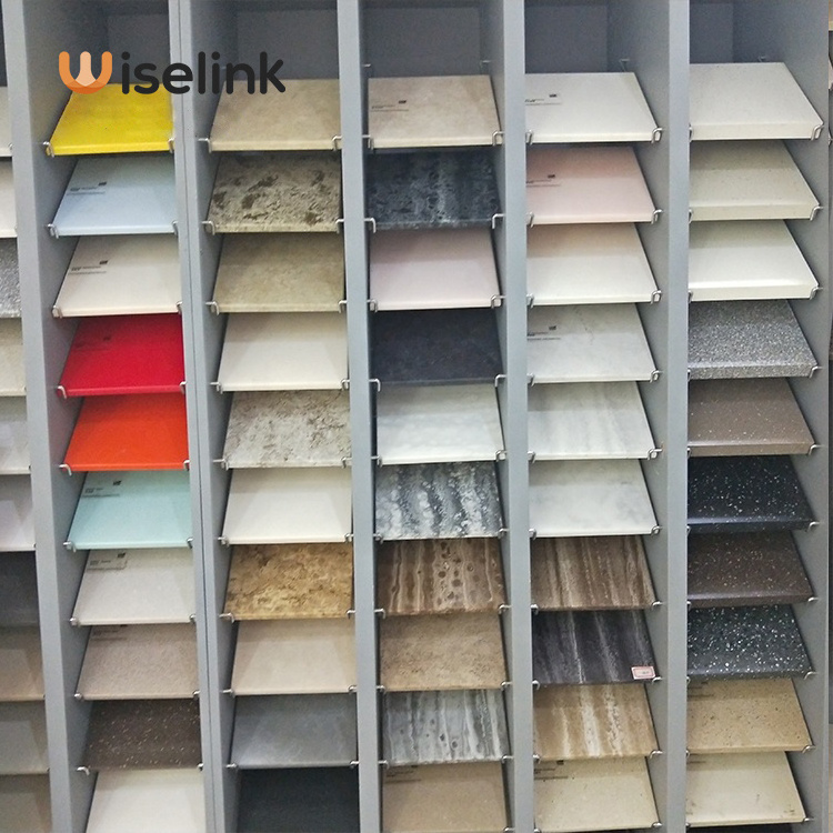 artificial marble stone price per meter of solid surface veinning solid surface