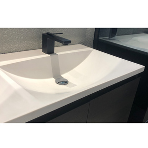 European Style Quartz Granite Composite Kitchen Basin Sink With Double Bowls