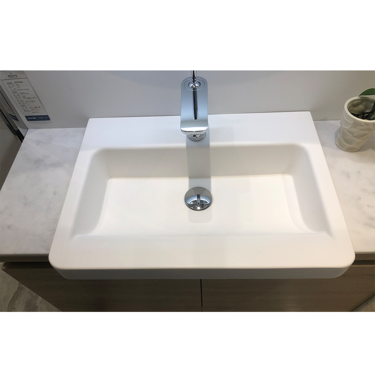 European Style Quartz Granite Composite Kitchen Basin Sink With Double Bowls