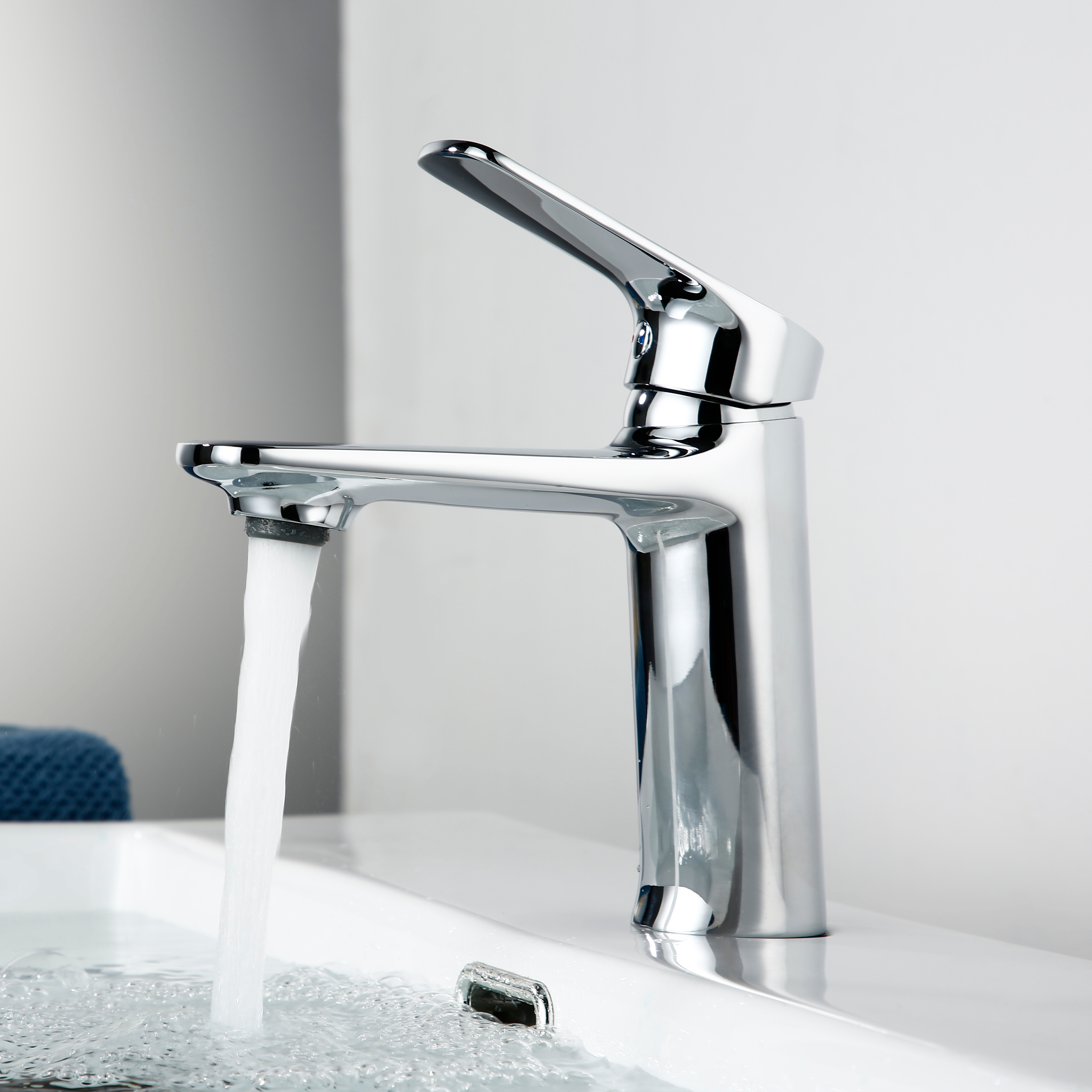 Griferia Brass Bathroom Single Lever Basin Mixer Tap