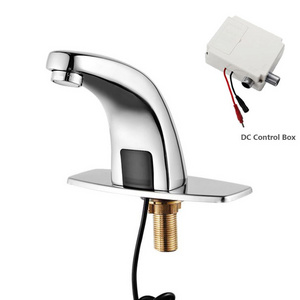 Cheap Price Touchless Single Cold Chrome Plated Automatic INFRARED SENSOR BASIN FAUCET motion sensor faucet