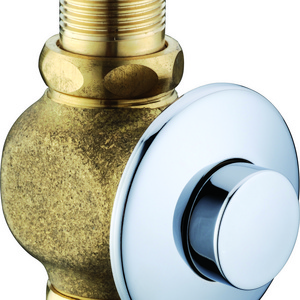 Concealed Push Button Toilet Flush Valve Full Brass Material