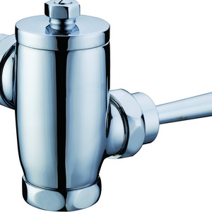 EXPOSED Full Brass Hand Control Flush Valve for Toilet / Manual Flushometer with vacuum breaker wc flush valve