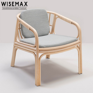 Vintage style furniture Woven  indoor outdoor rattan nest chair restaurant bamboo cane wicker rattan chair for hotel