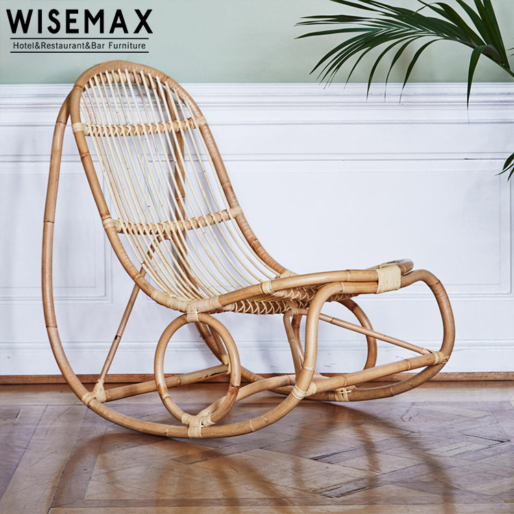 Designer modern rattan chair leisure Indonesian rattan furniture lounge living room chair sofa