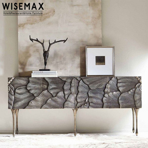 WISEMAX FURNITURE Italian Minimalist TV cabinet wooden livingroom home decor console cabinet with storage for Hotel sideboard