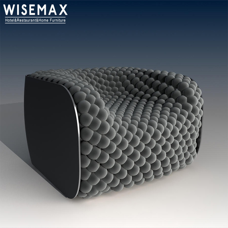 WISEMAX FURNITURE Modern fashion creative ball sofa designer personality art leisure chair living room bubble sofa for hotel