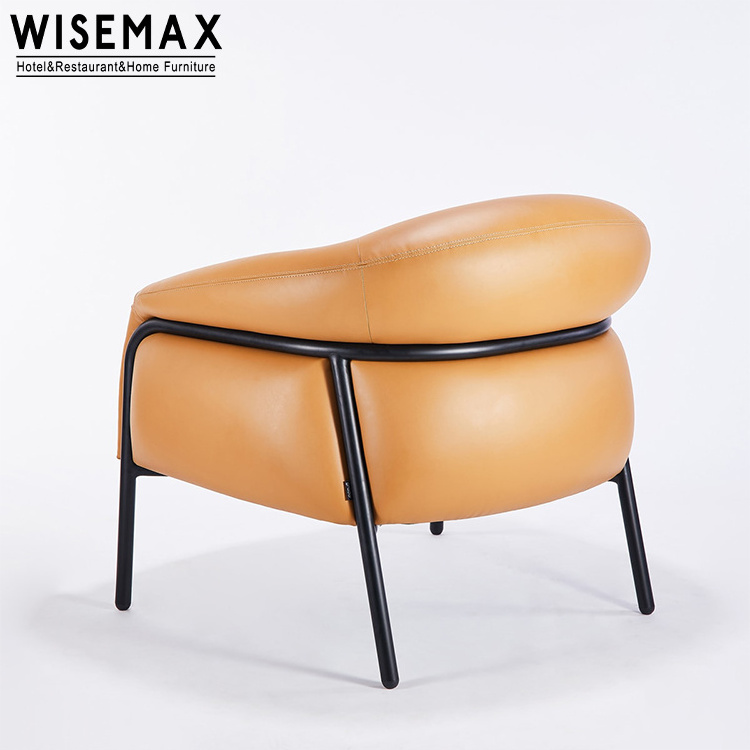 WISEMAX FURNITURE  Modern leisure chair & Occasional Armchairs Living room single seat sofa chair Office Lounge chair