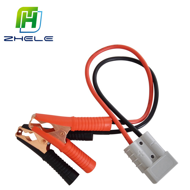 Newest Design Forklift Use Power Plug Cable Wire Terminal Car Battery Connector With Clip