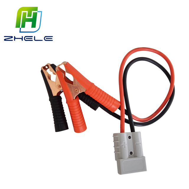 Newest Design Forklift Use Power Plug Cable Wire Terminal Car Battery Connector With Clip