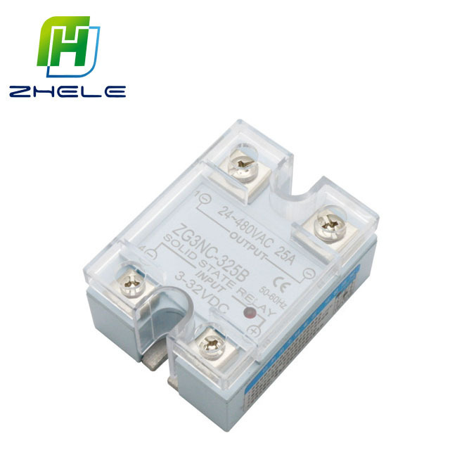 Single phase solid state relay 40a/60a/80a100a24v DC controlled AC 220v/ssr-d4840/12v voltage solid state voltage regulator