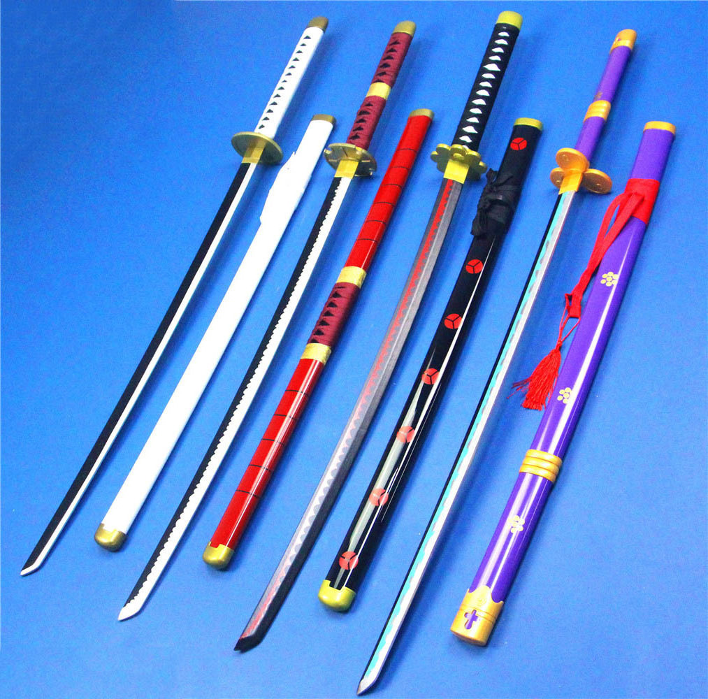 Hot Sale Abs Kanata One Piece Roronoa Zoro Japan Plastic Katana Anime Cosplay Sword